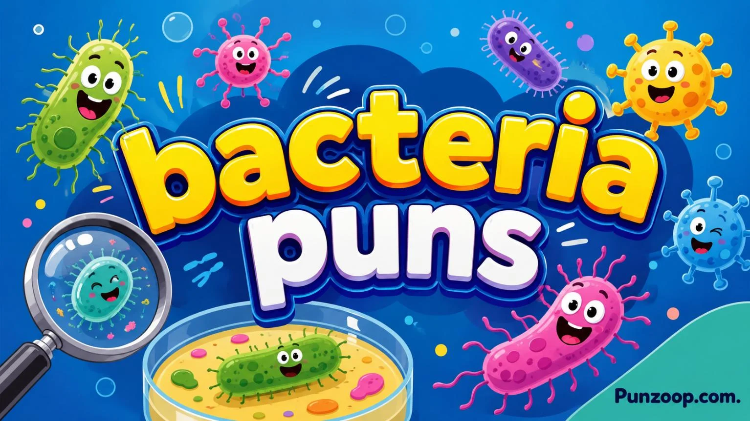 180+ Funny Bacteria Puns That’ll Culture a Smile on Your Face 🦠