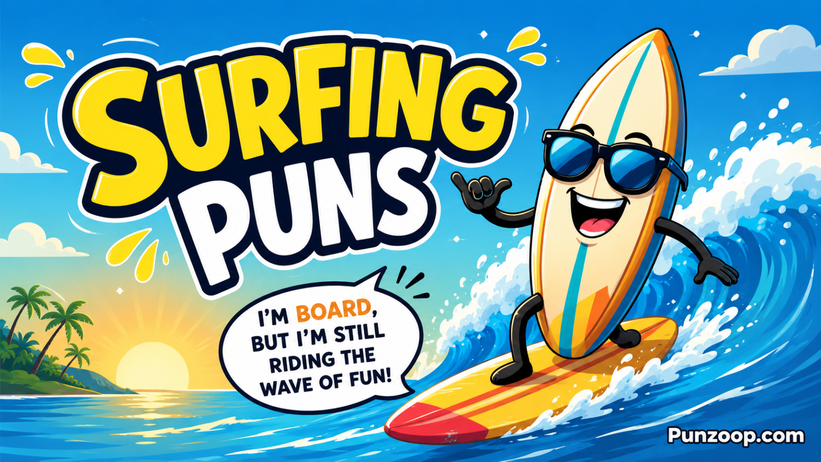 surfing puns