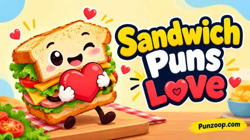 Sandwich Puns Love