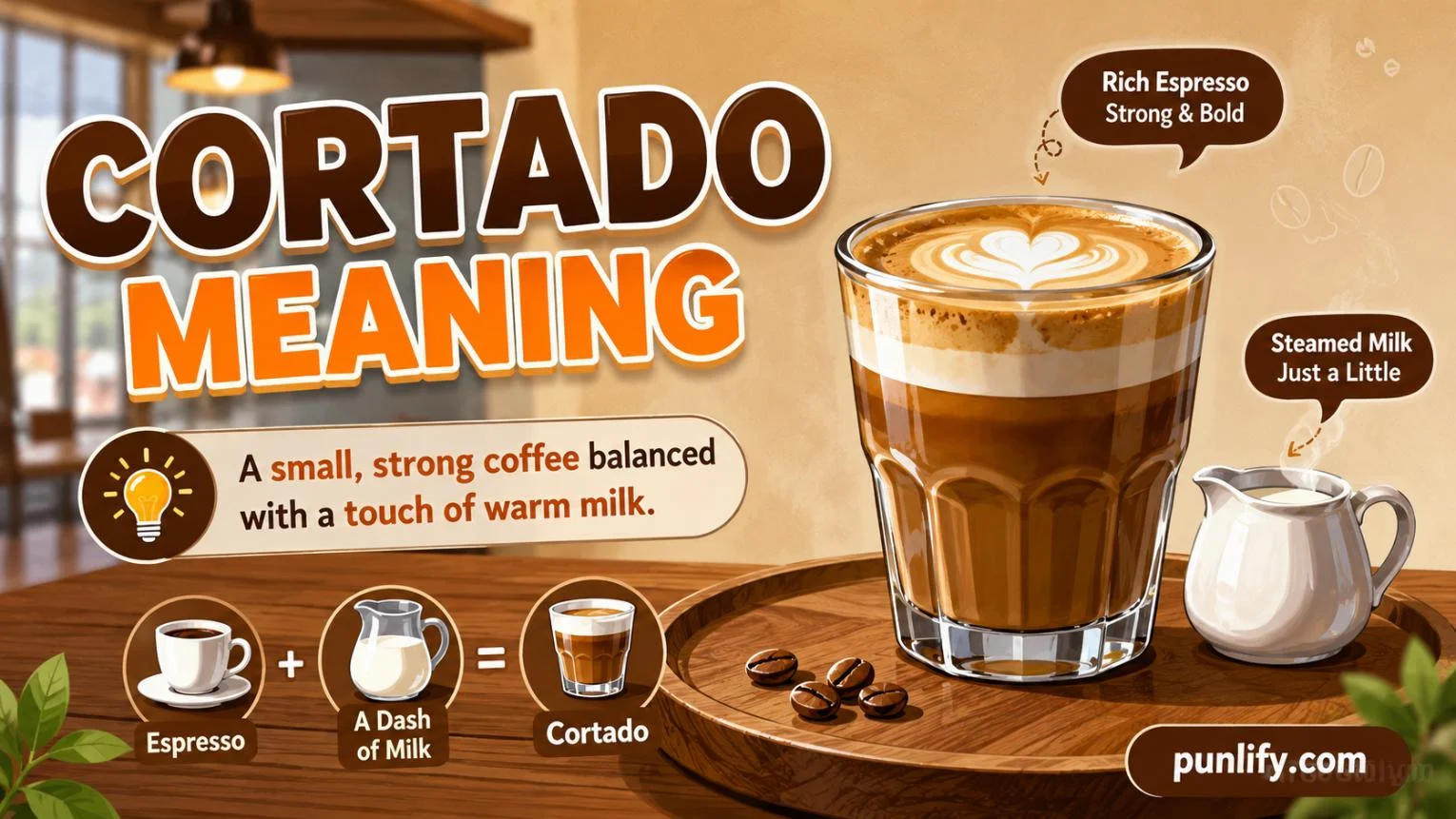 Cortado Meaning