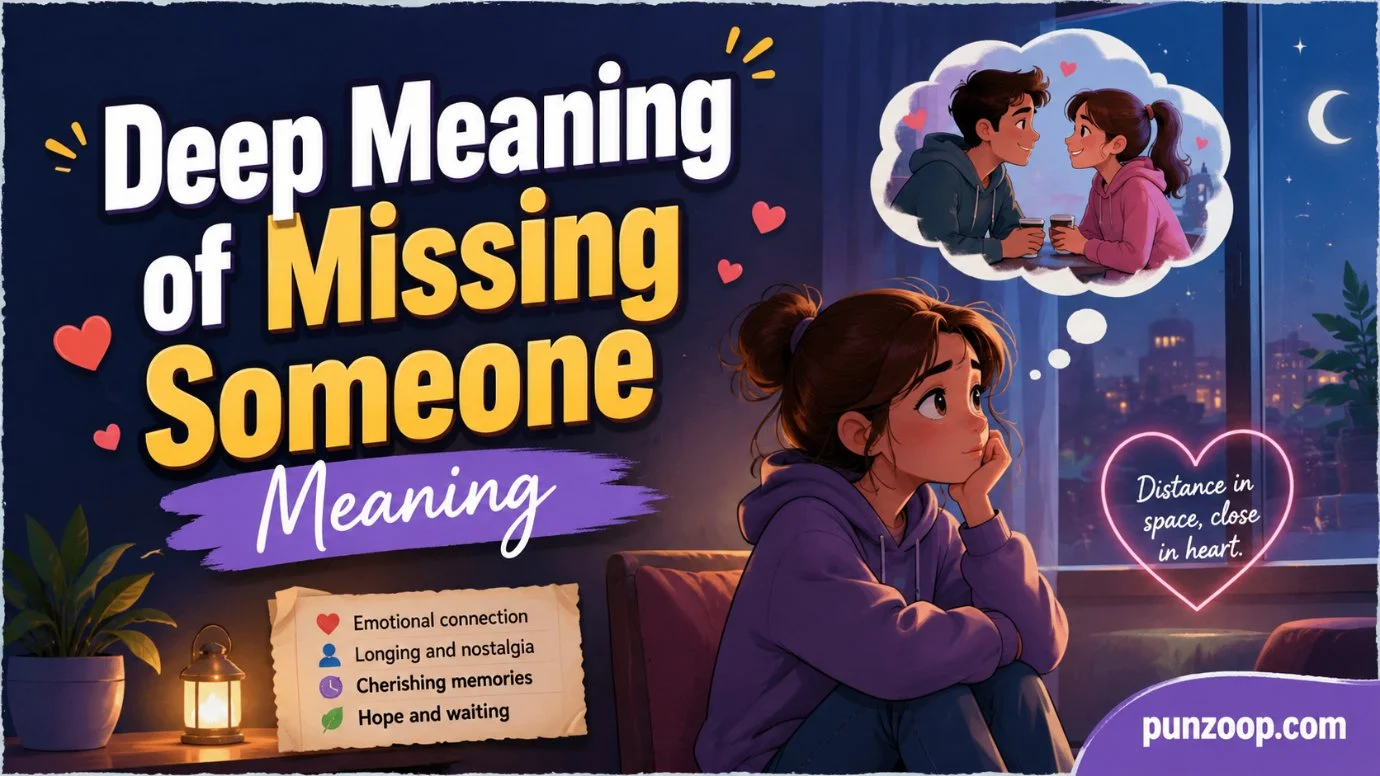 deep meaning of missing someone