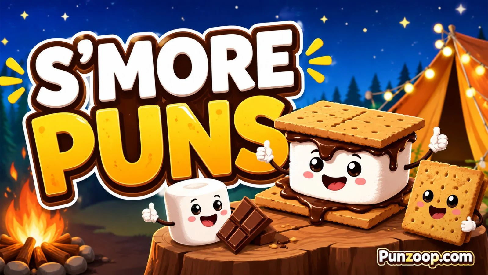 s'more puns