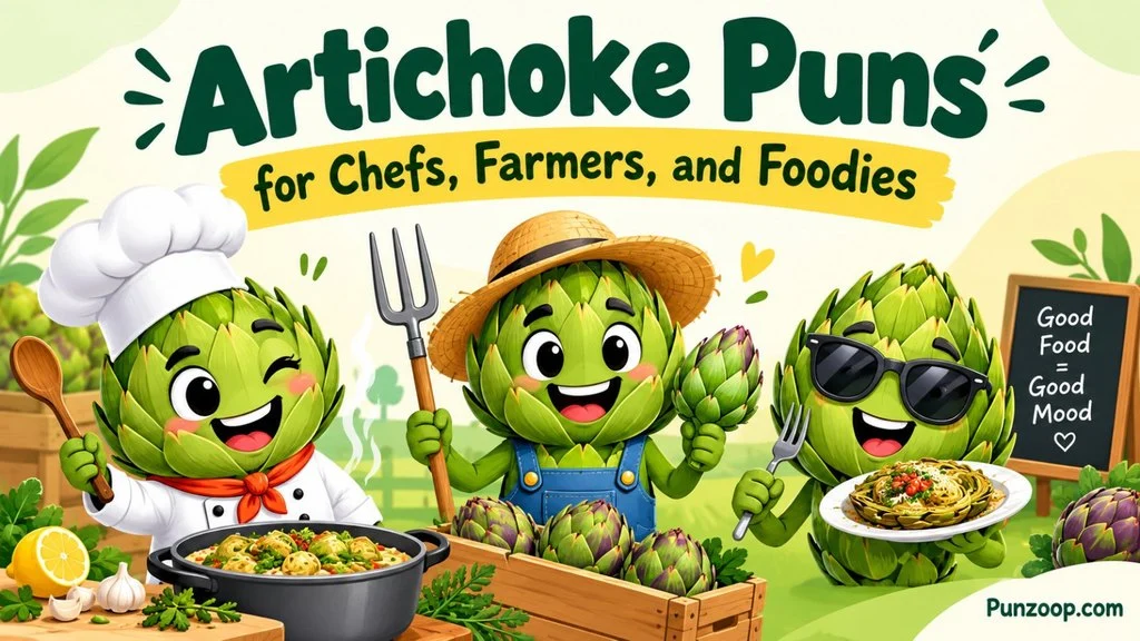 Artichoke Puns for Chefs, Farmers, and Foodies