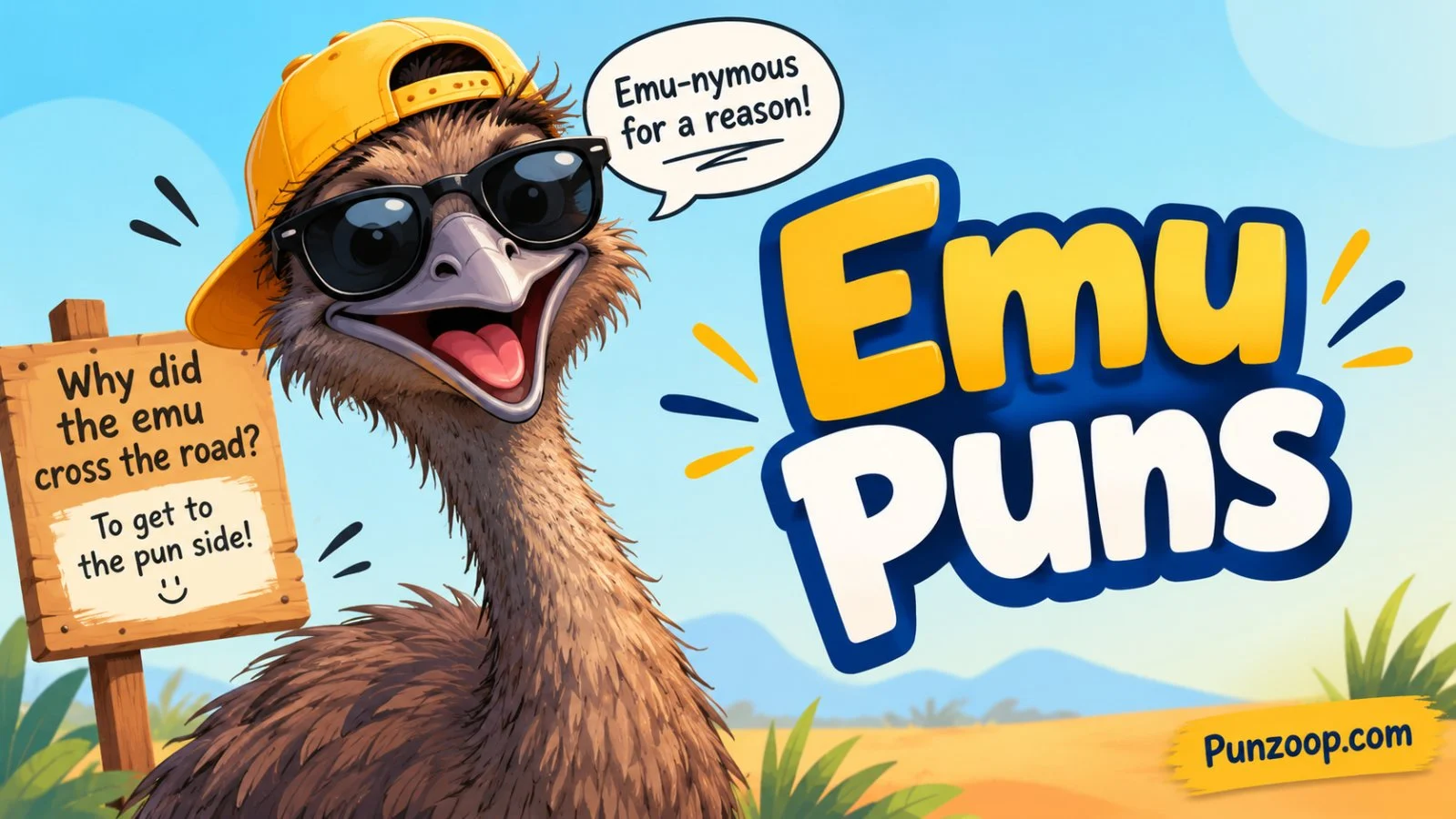 Emu Puns