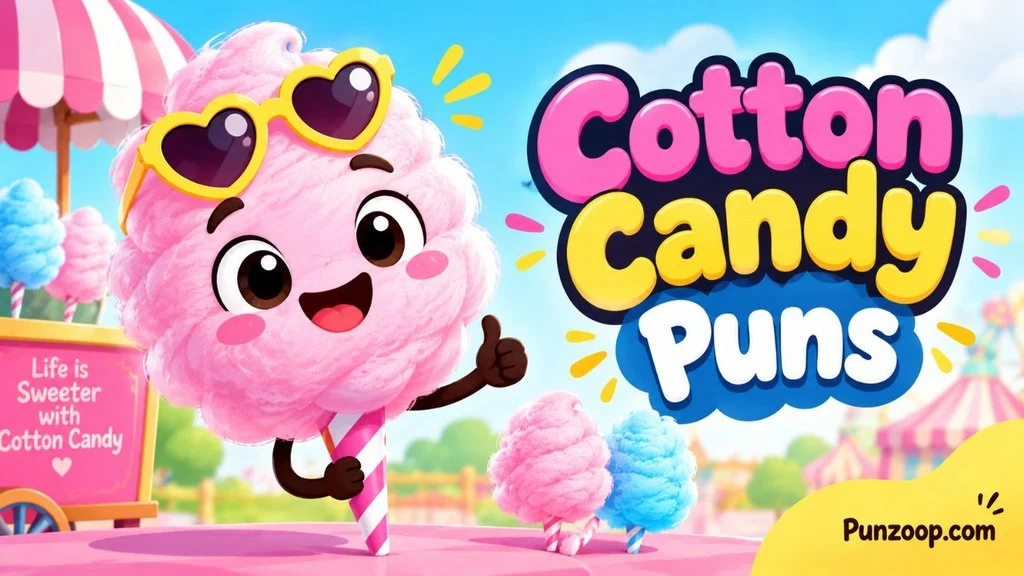cotton candy puns