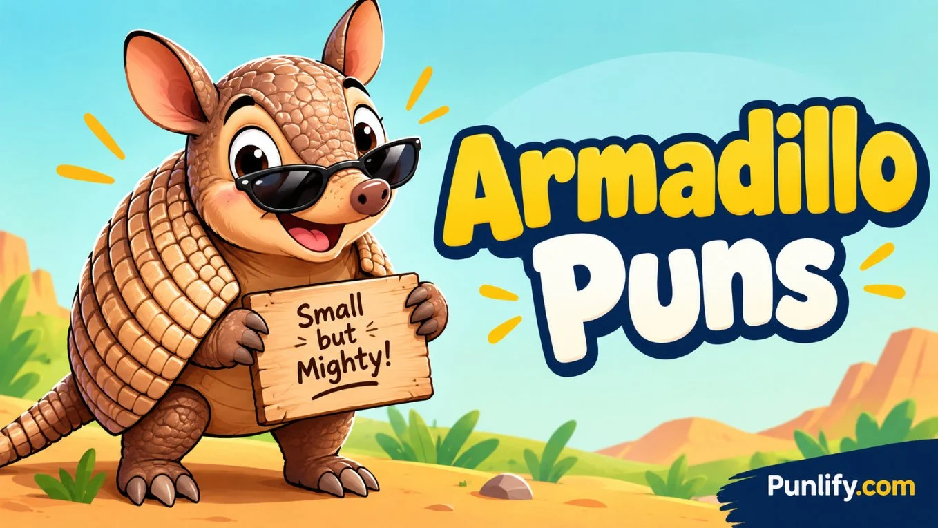 Armadillo Puns