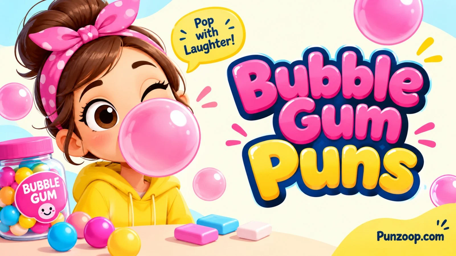 bubble gum puns