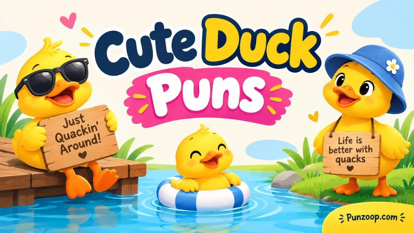 Cute Duck Puns