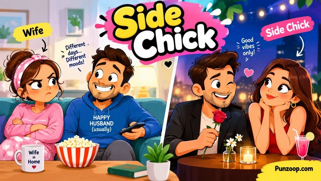 Funny Side Chick Puns