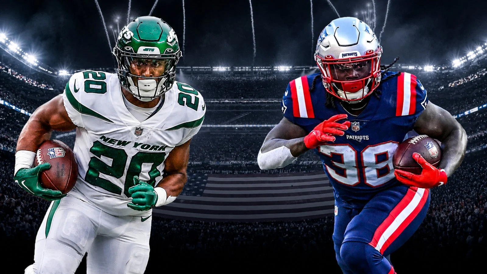 New York Jets vs New England Patriots match player stats